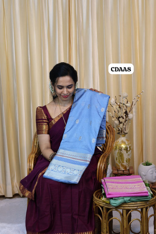 Warm silk saree 🥳
