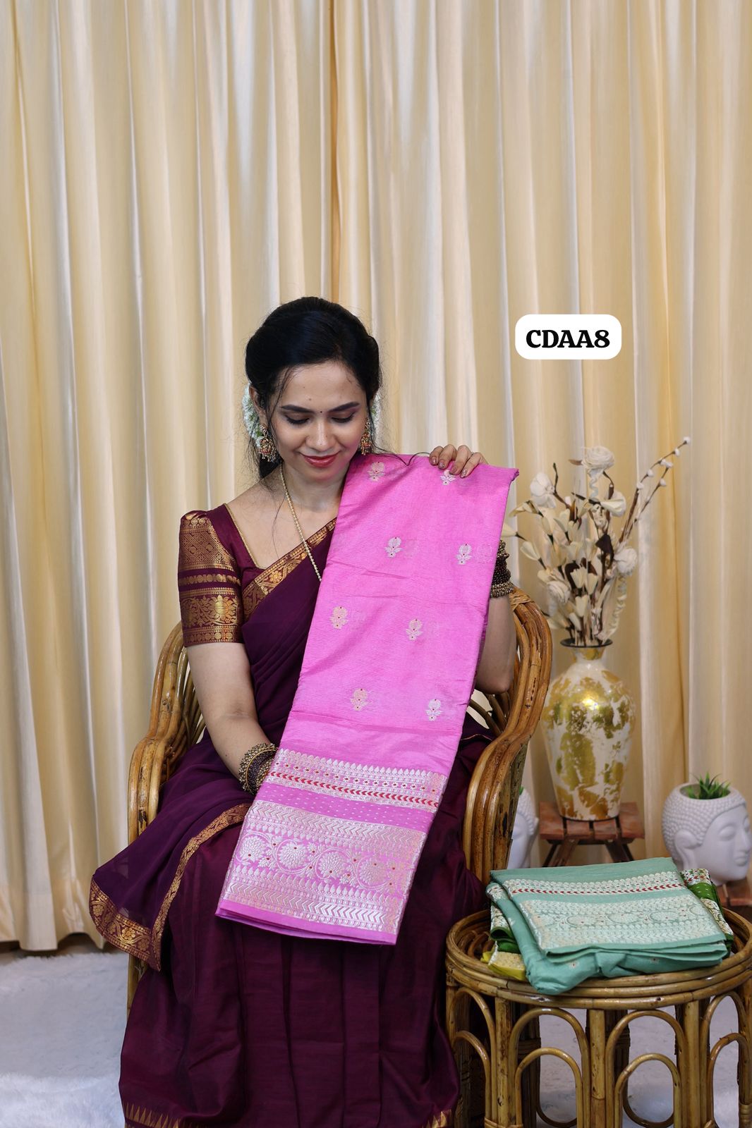 Warm silk saree 😍🥳