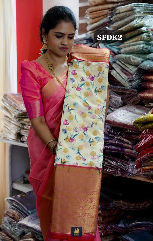 Semi Tussar silk🍄