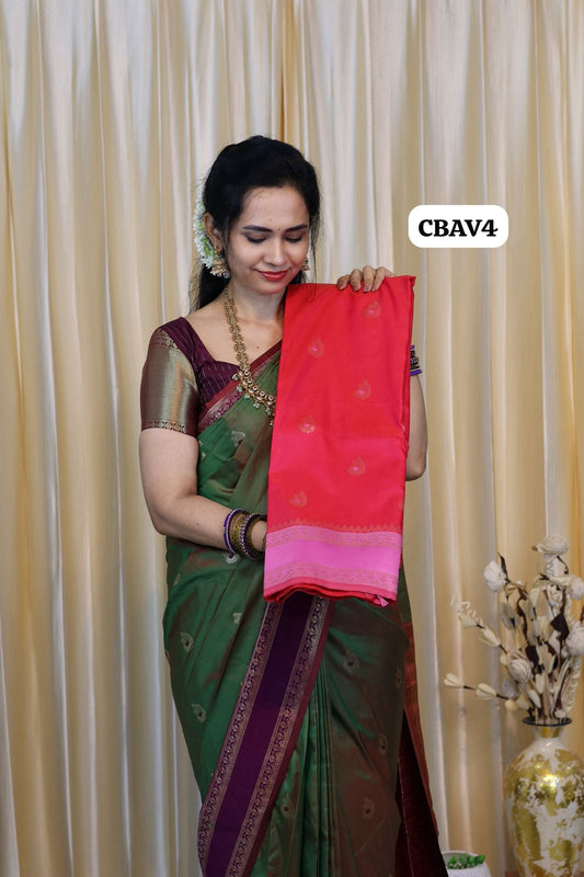 Semi soft silk saree 😍😎