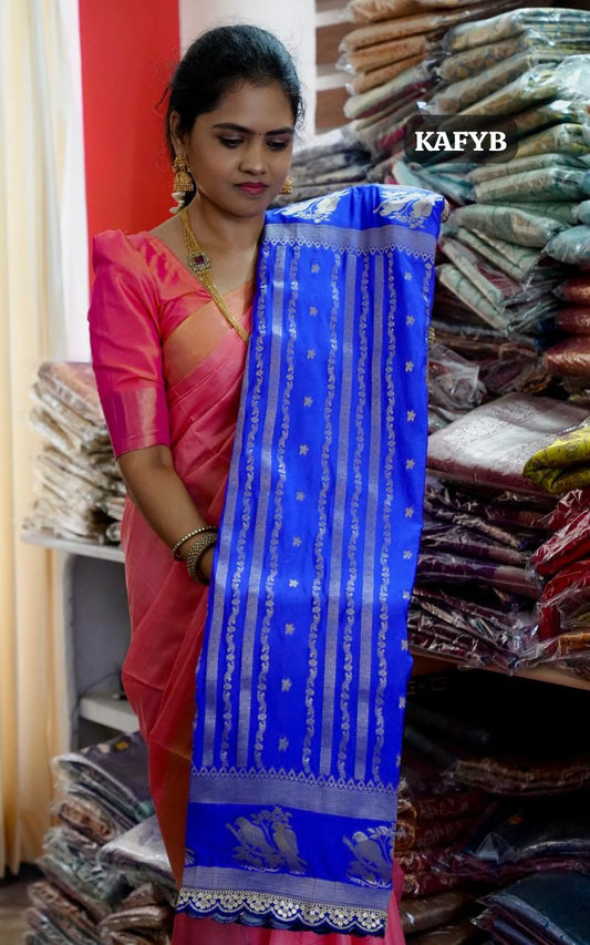 Warm silk saree🍄
