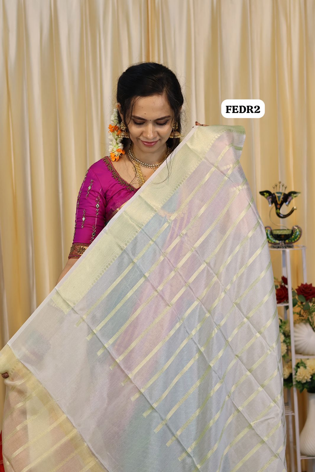 Premium quality warm silk saree 😍🥳