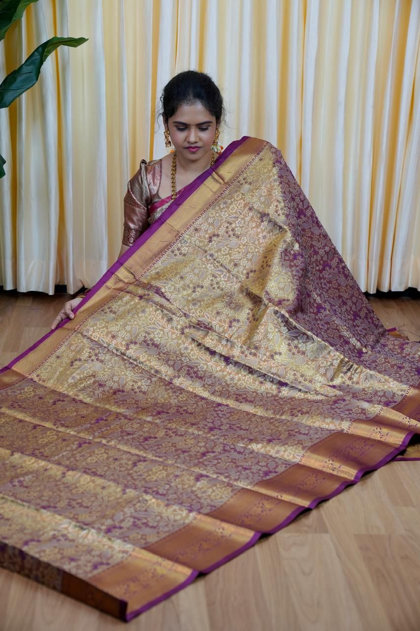 Kanchi semi silk sarees🥳