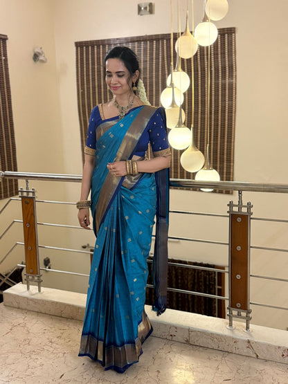 Semi soft silk saree-😍😎📚 offer