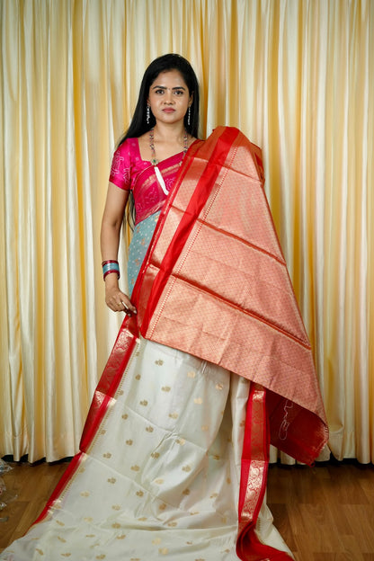Premium warm silk saree  🥳