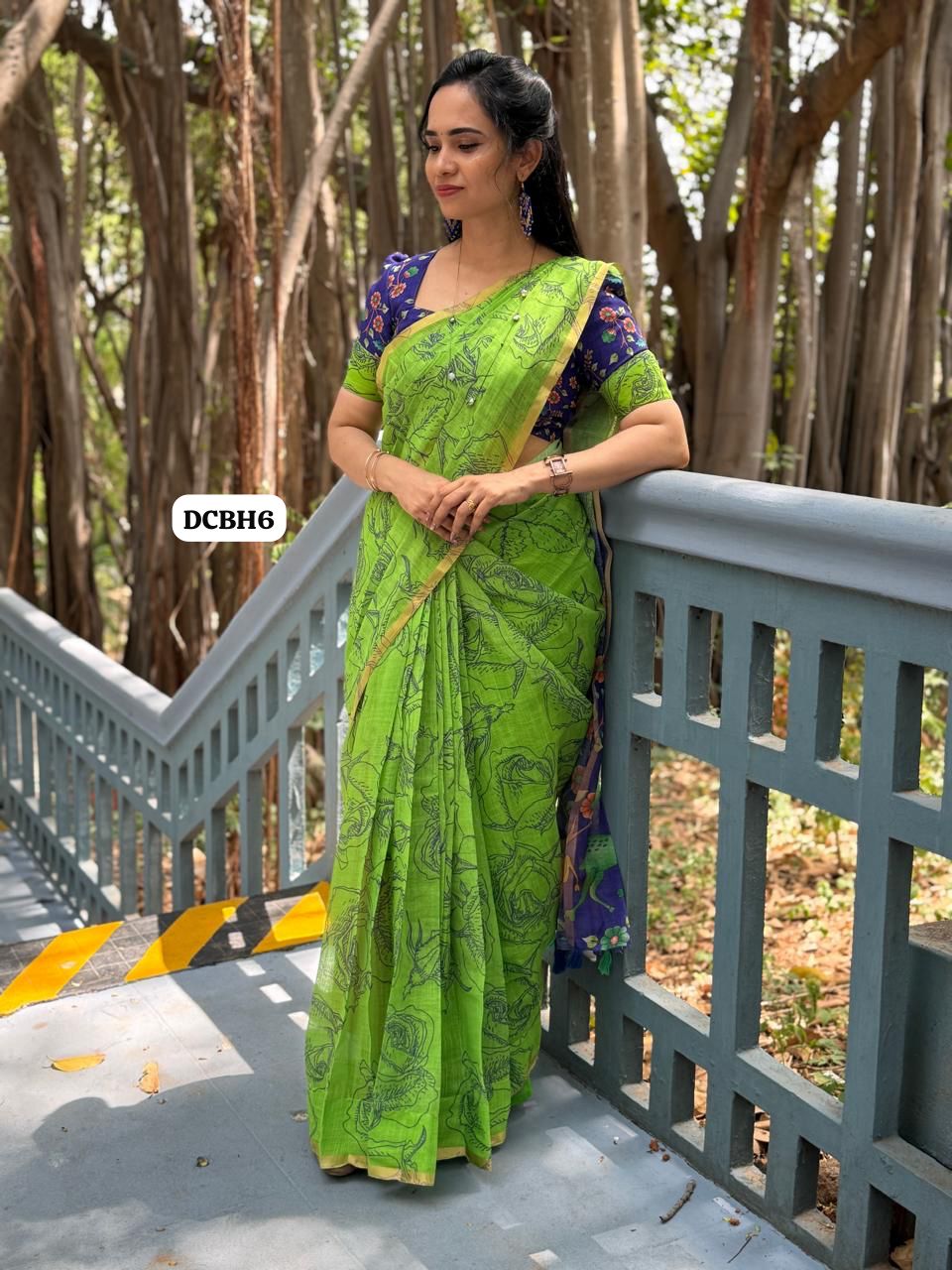 Linen cotton saree-😍😎📚