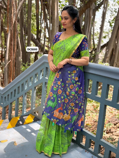 Linen cotton saree-😍😎📚