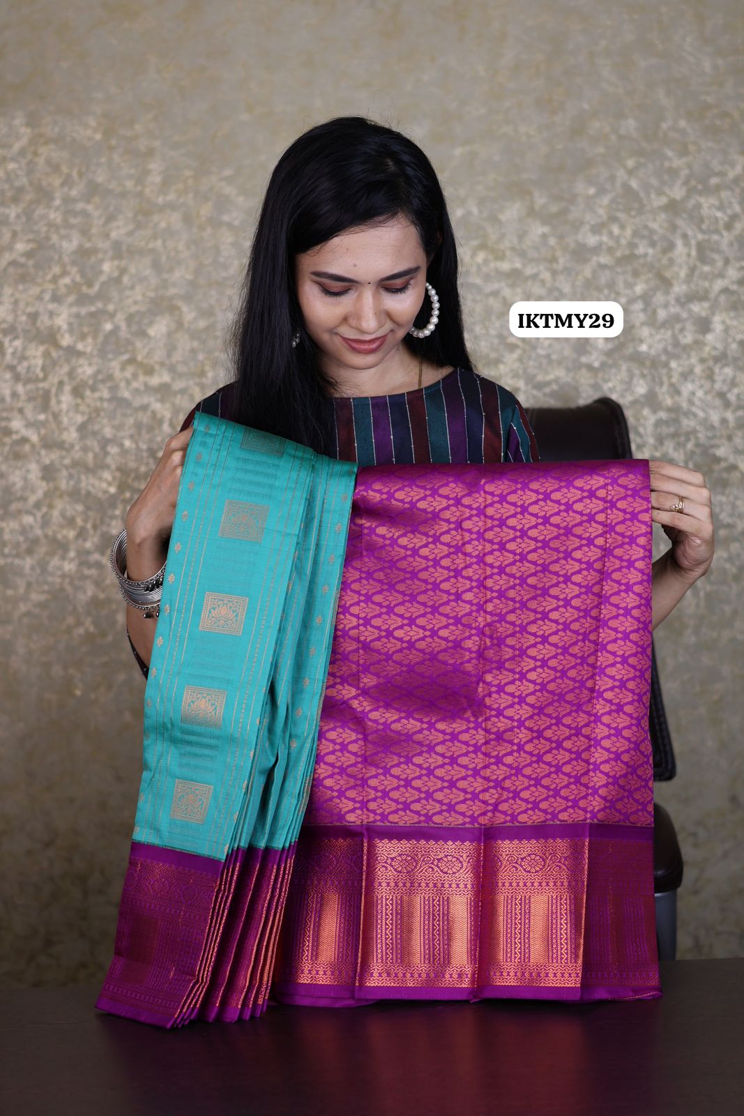 Premium Kanchi semi silk saree❌