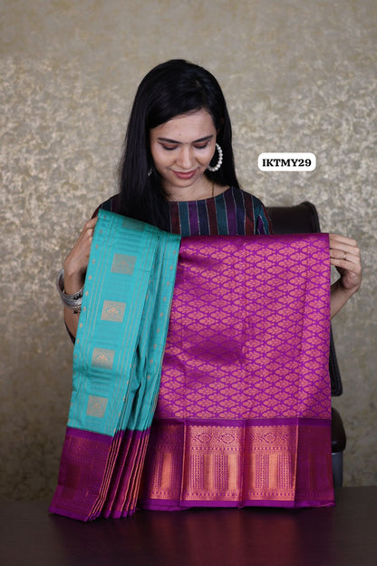 Premium Kanchi semi silk saree❌