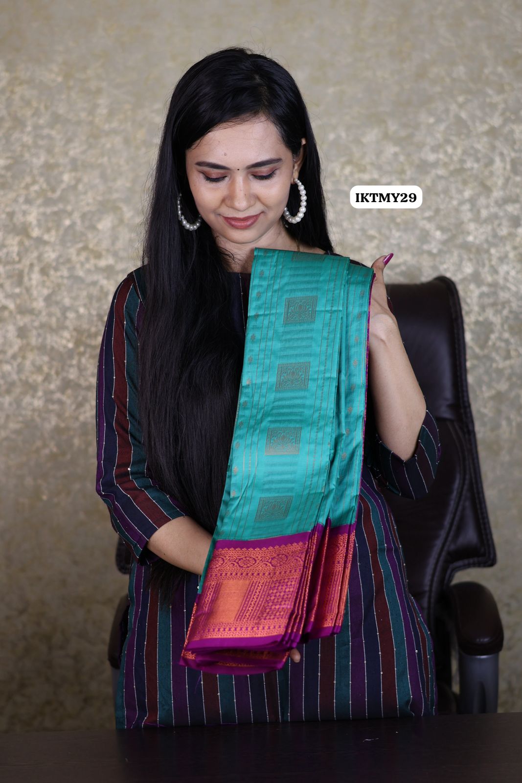 Premium Kanchi semi silk saree❌