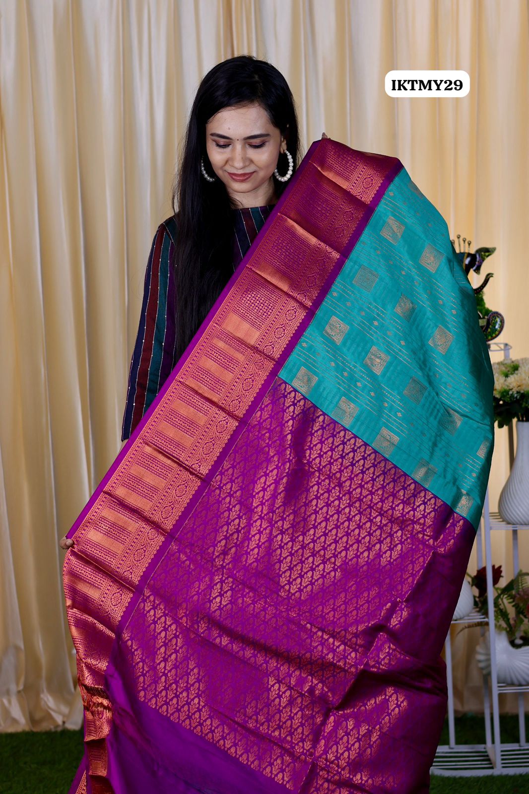 Premium Kanchi semi silk saree❌