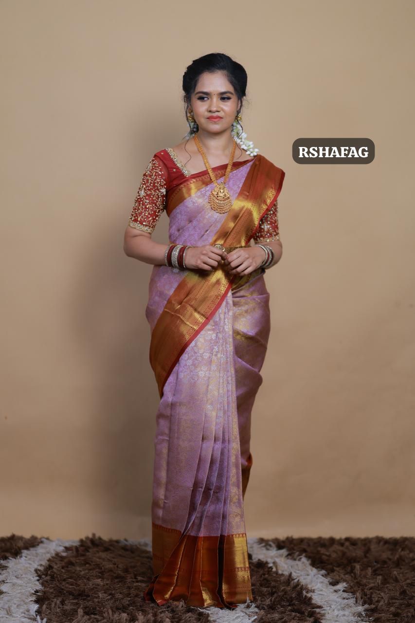 Bridal Kanchi semi soft silk saree 🥳Prebook