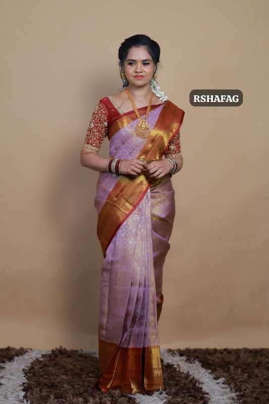 Bridal Kanchi semi soft silk saree 🥳Prebook