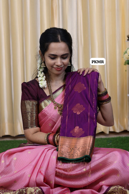 Premium Kanchi soft silk saree 😍😎