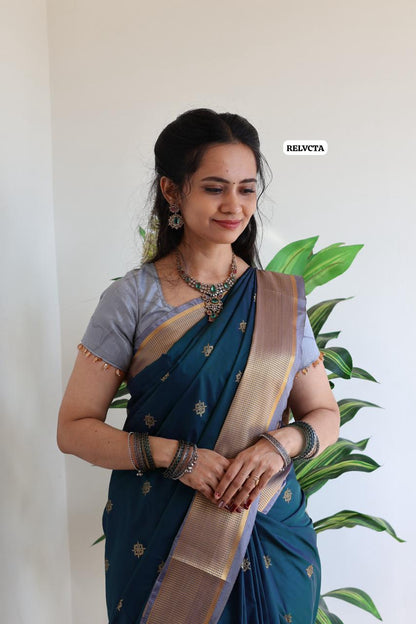 Premium Kanchi silk saree 🥳