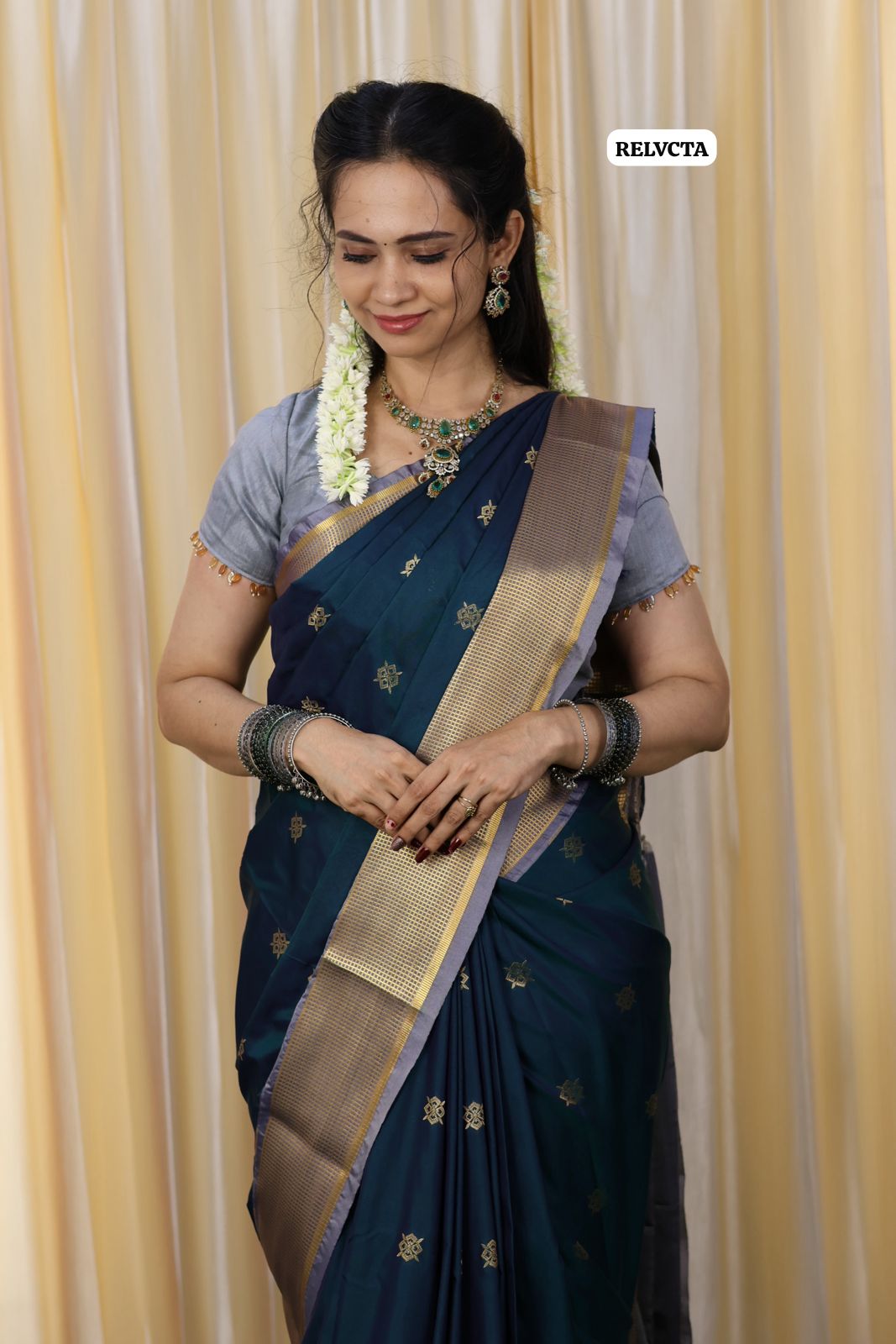Premium Kanchi silk saree 🥳