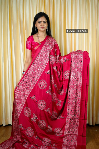 Semi modal silk sarees🥳