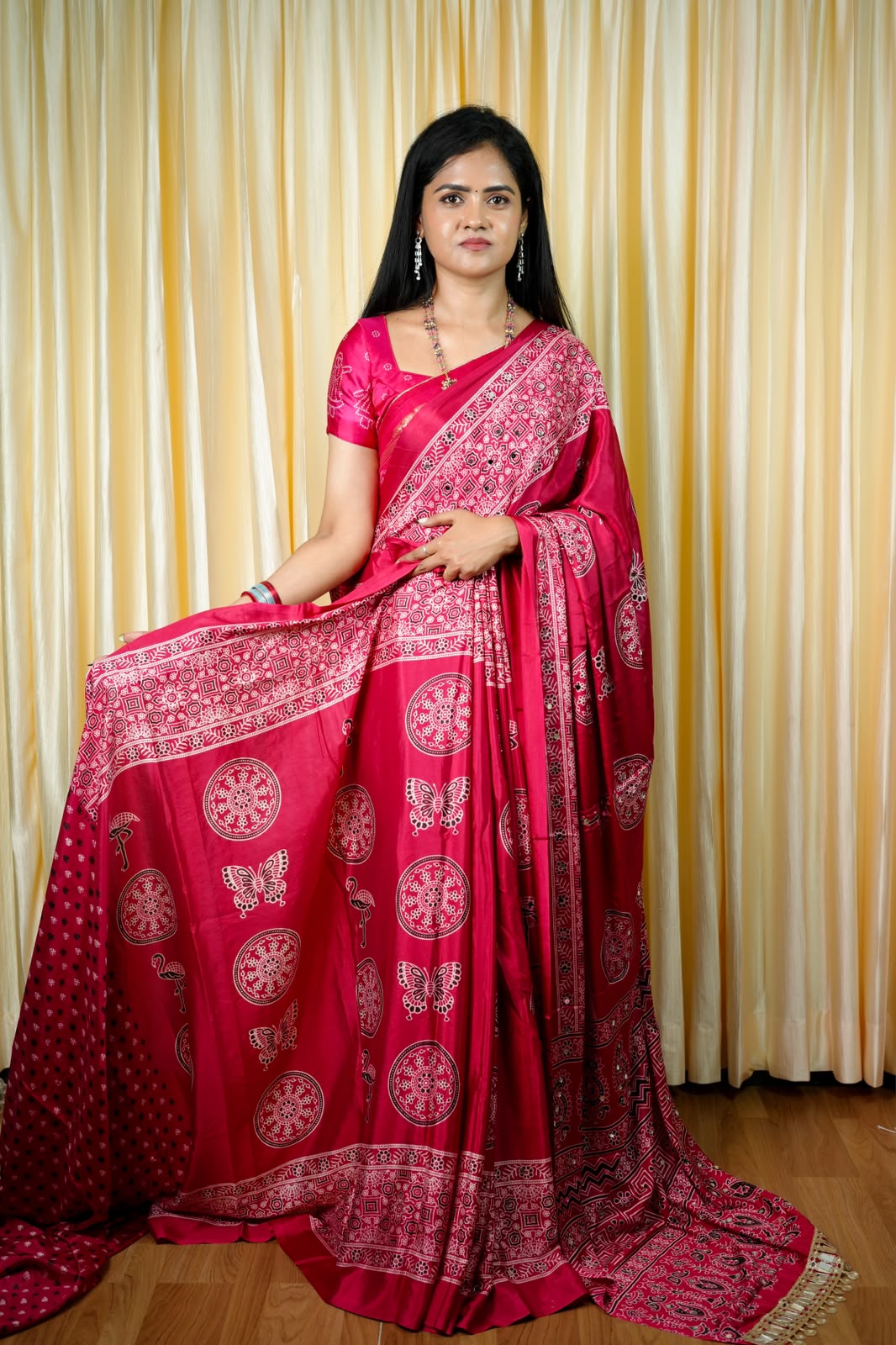 Semi modal silk sarees🥳