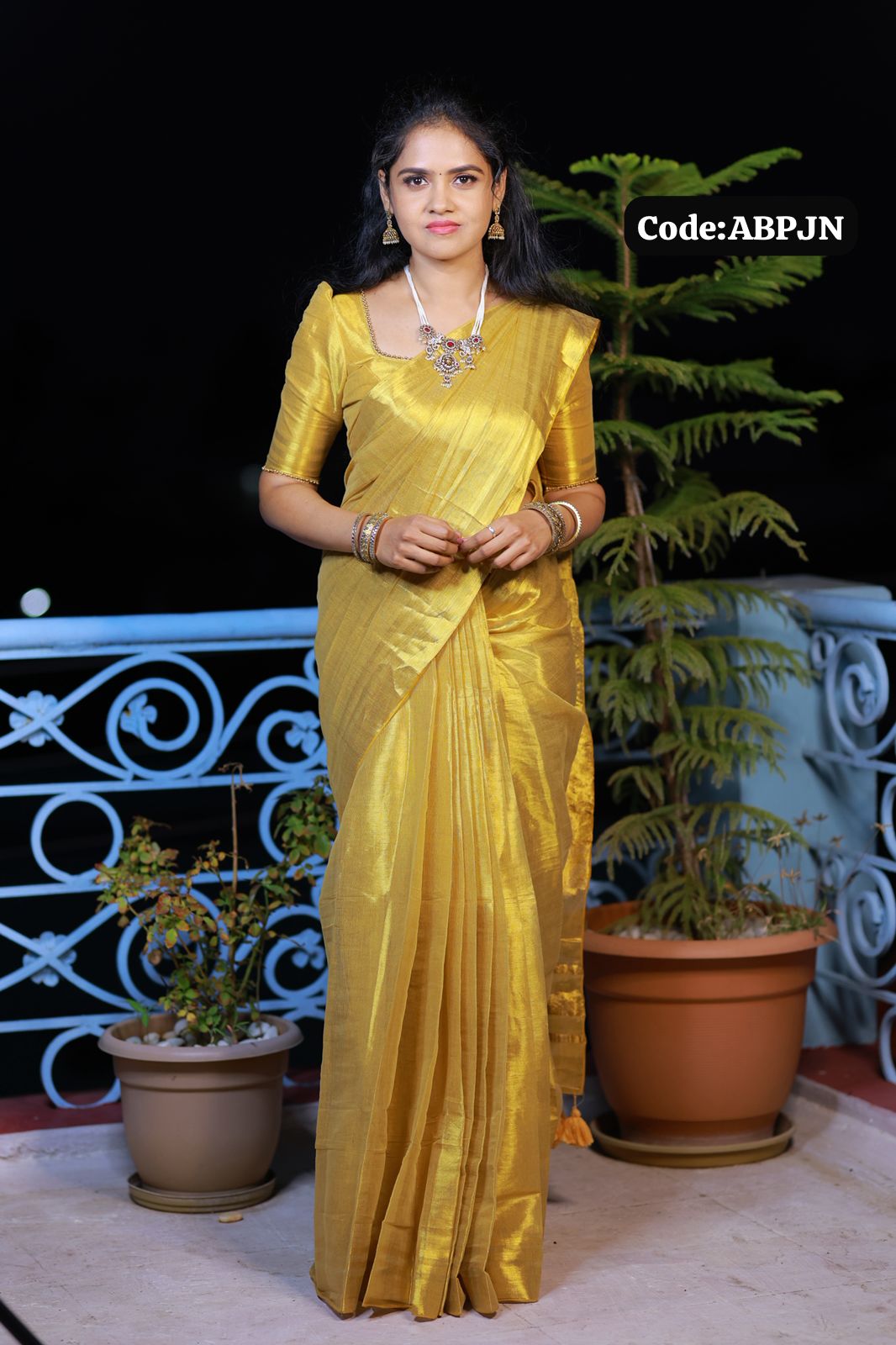 Soft tissue cotton saree 😍