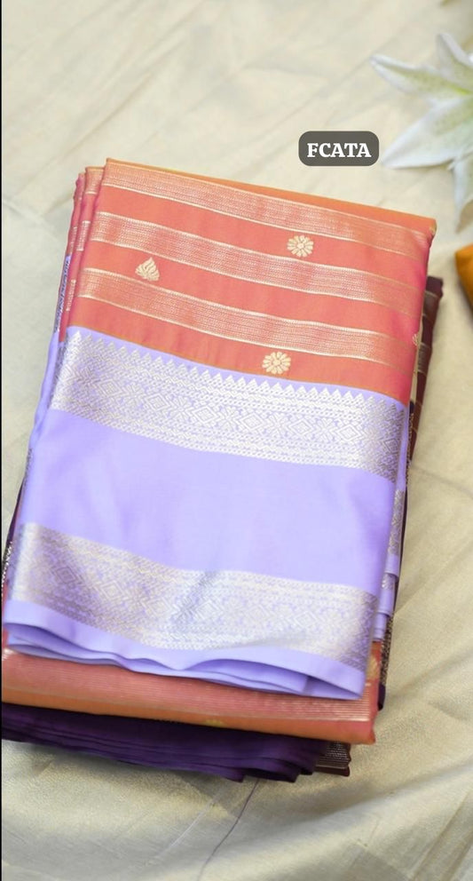 Premium kanchi silk saree🥰