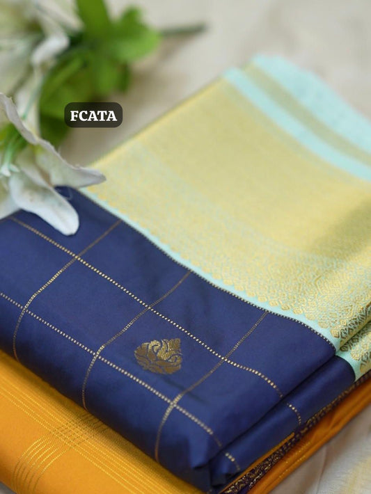 Premium kanchi silk saree😍⏰