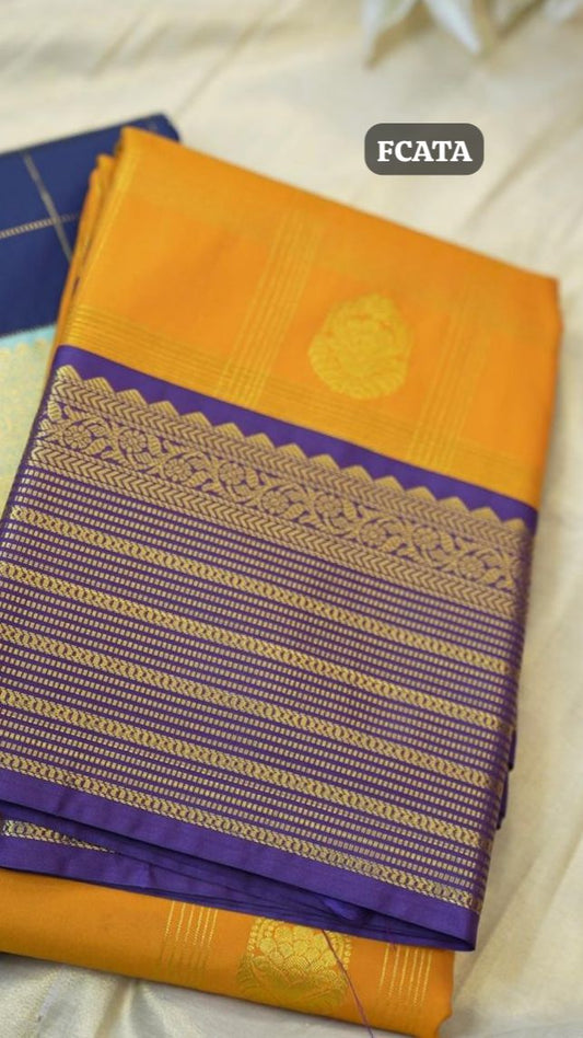 Premium kanchi silk saree🥰