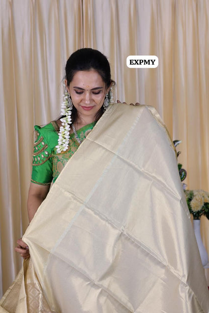 Katan semi silk saree 😍