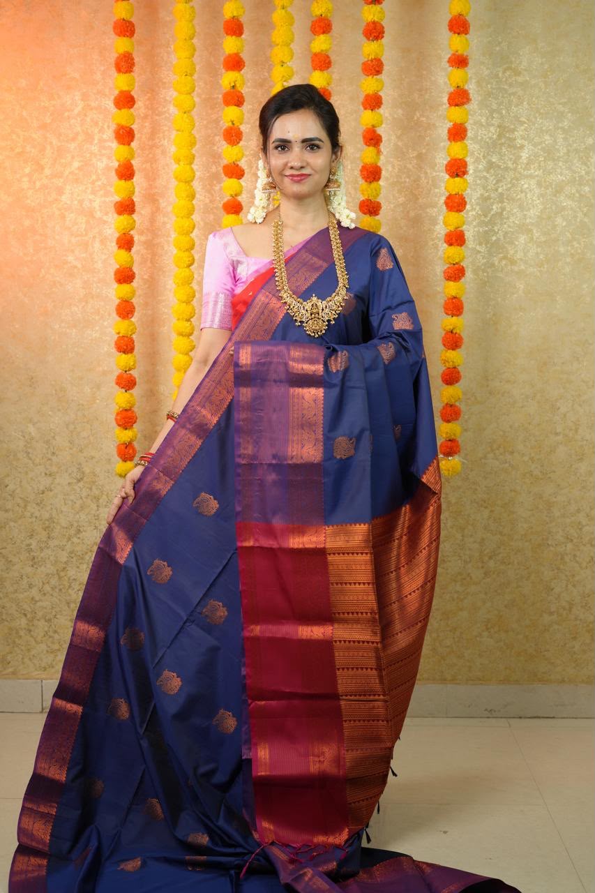 Kanchi semi soft silk sarees😍🥳