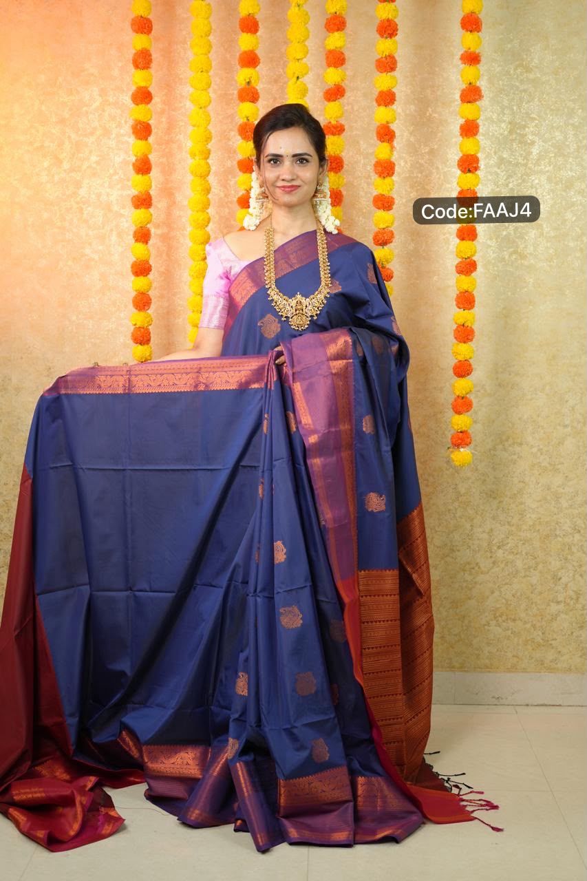 Kanchi semi soft silk sarees😍🥳