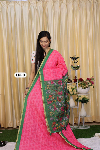 Linen cotton saree😍😎📚