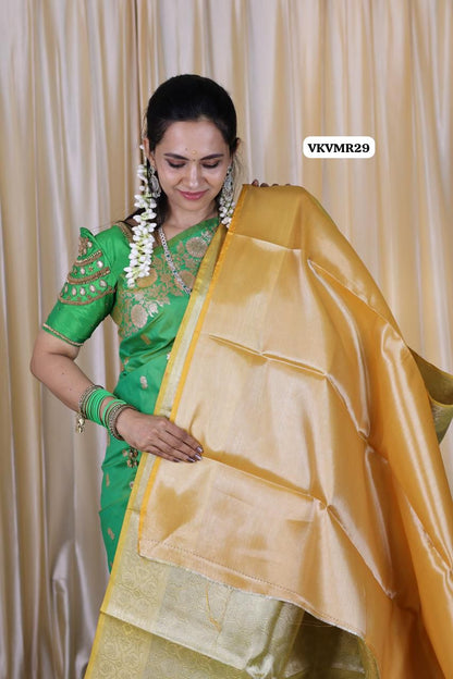 Katan tissue silk saree prebook 🥳