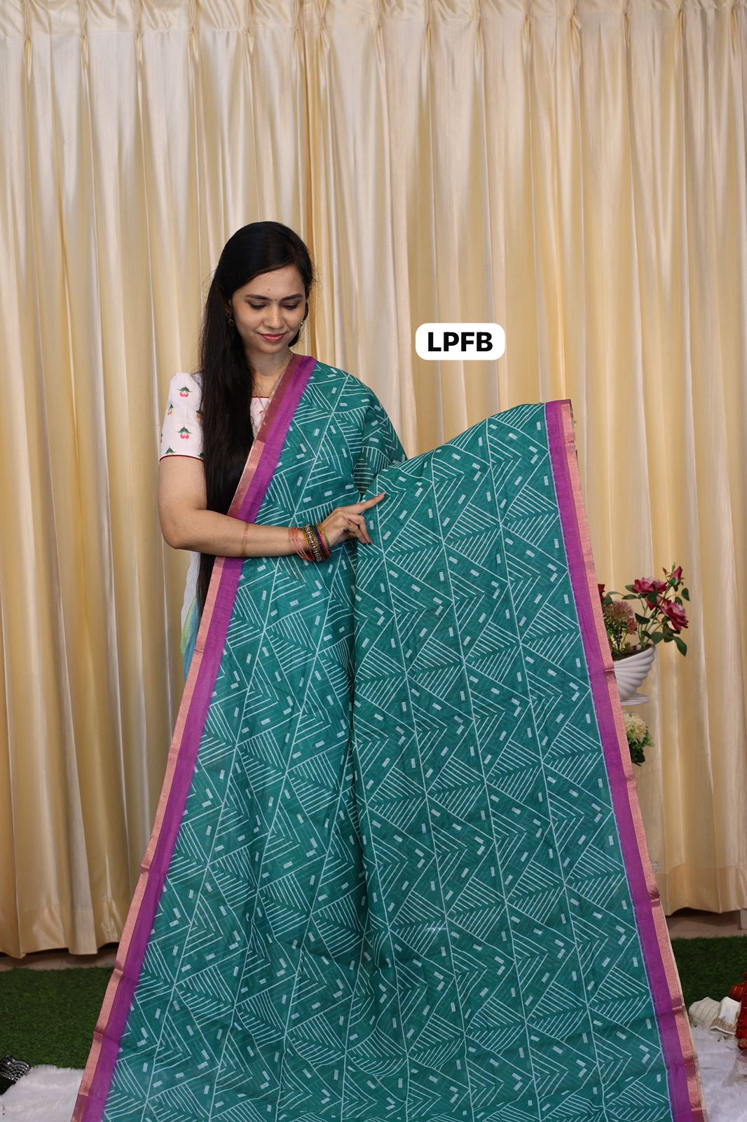 Linen cotton saree😍😎📚