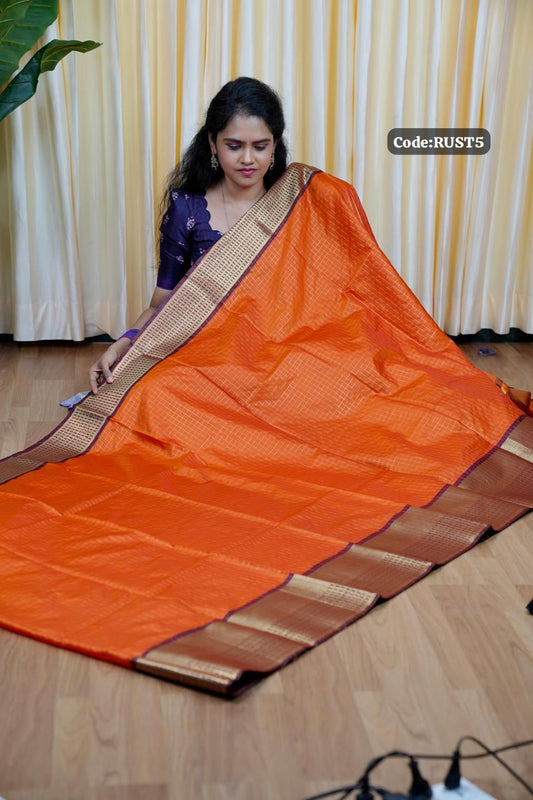 Soft katan saree🥳