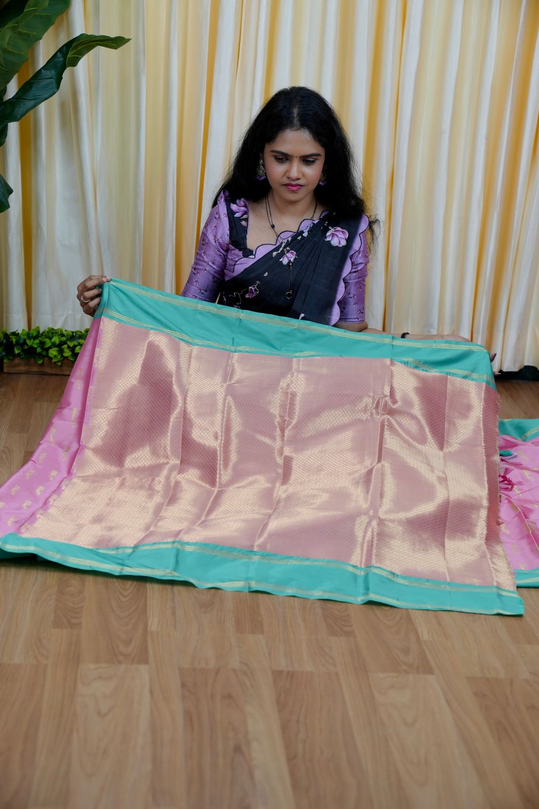 Kanchi soft silk saree🥰😎📚