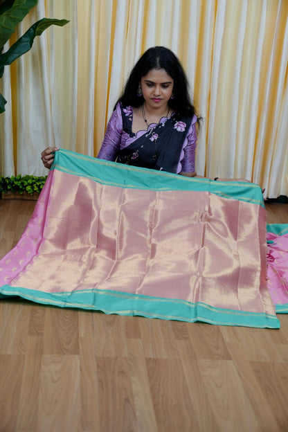 Kanchi soft silk saree🥰😎📚