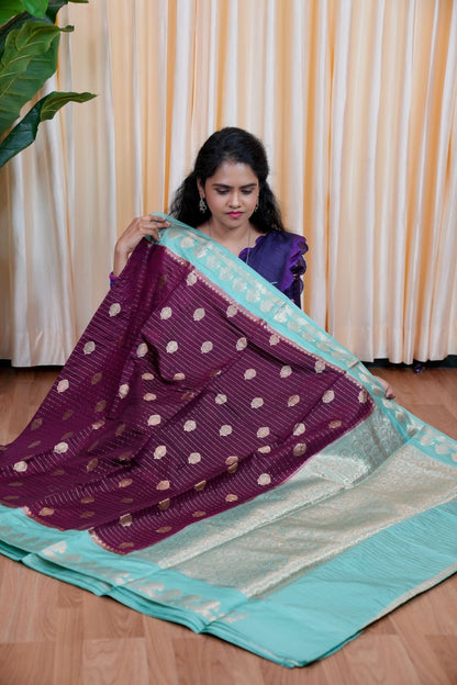 Premium warm silk saree🎁