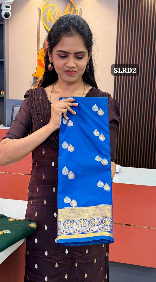 Premium bridal semi silk saree 🍏🍄