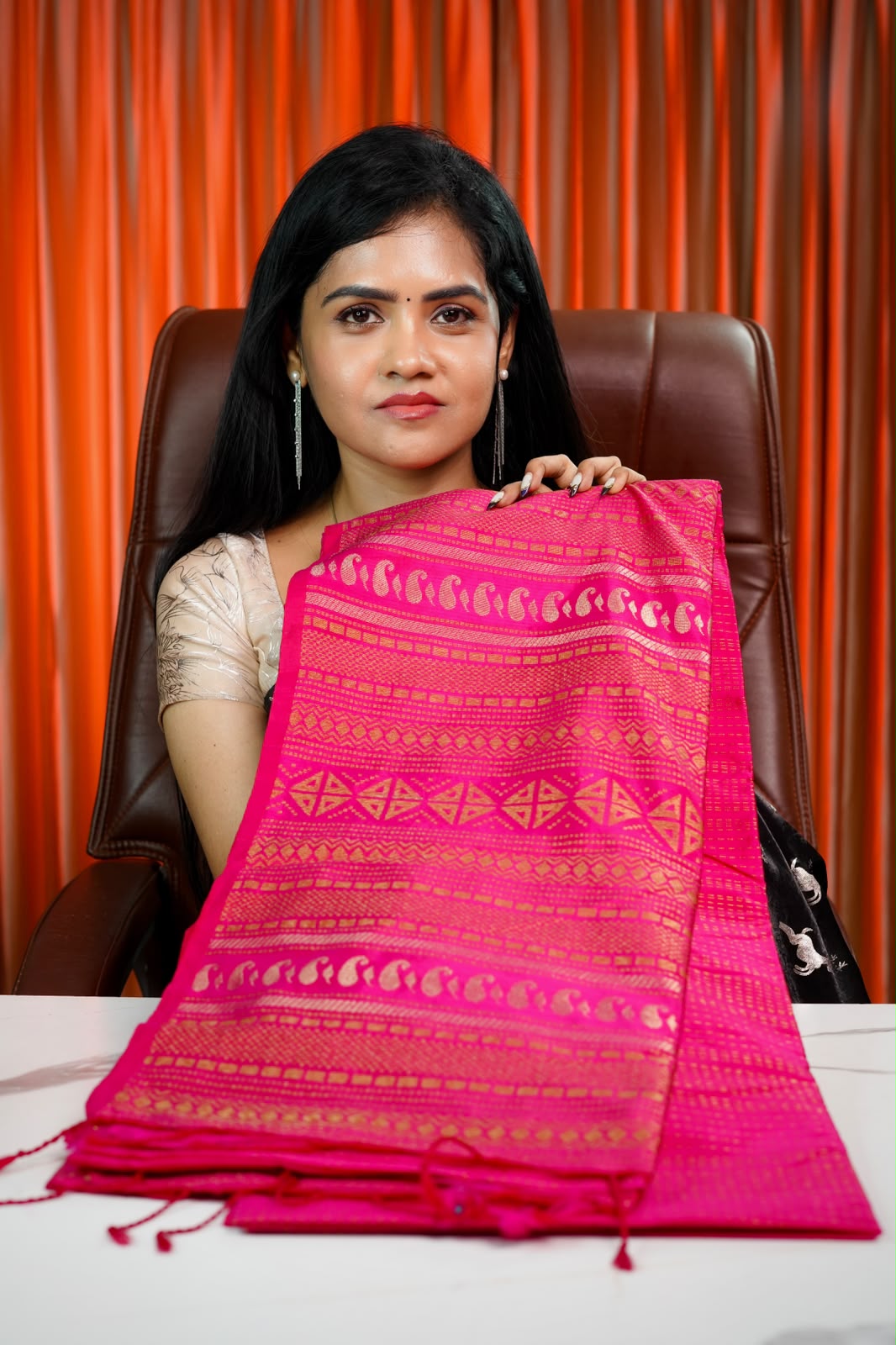 Premium Tussar Silk Sarees🥰🥳