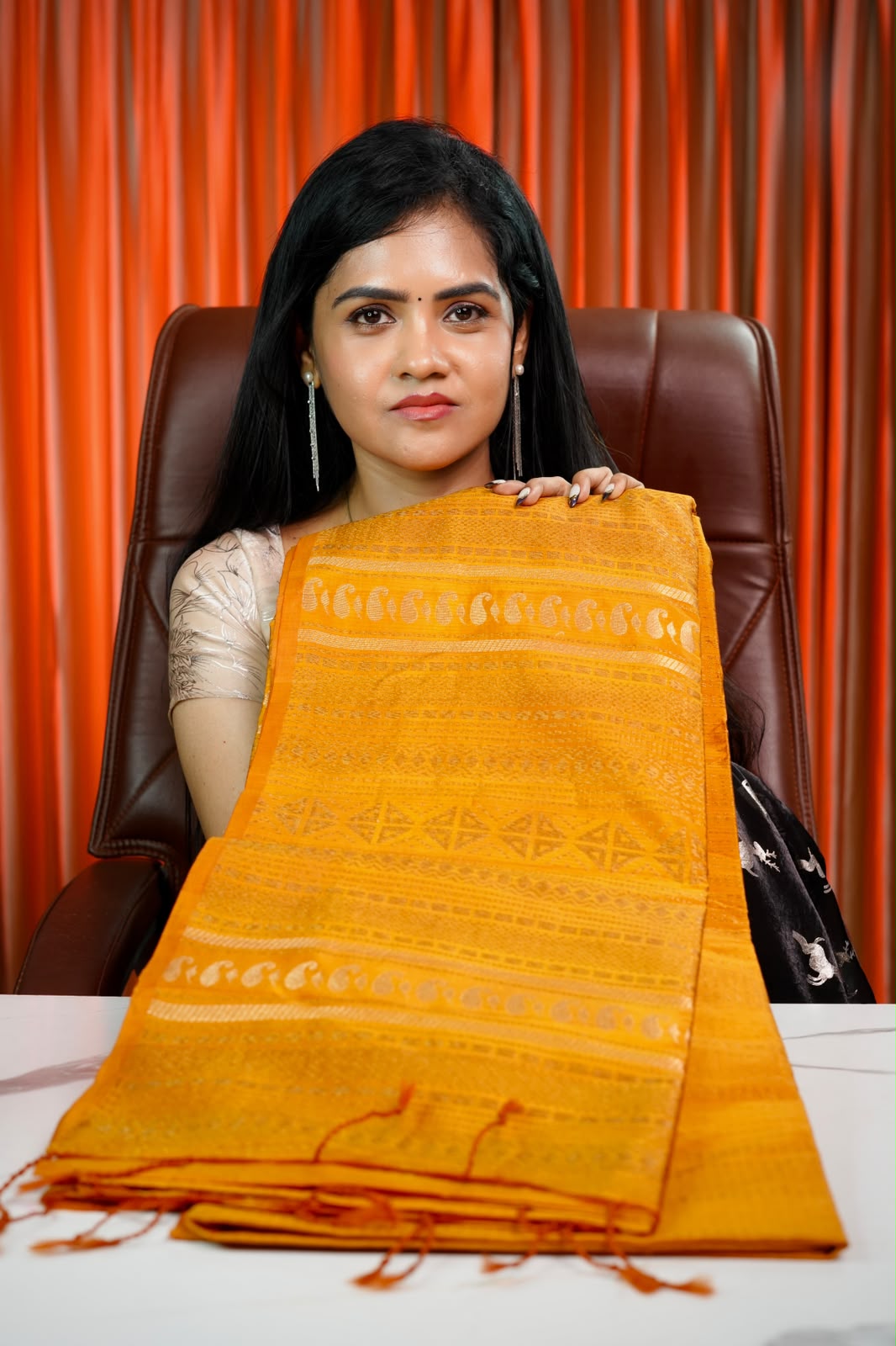 Premium Tussar Silk Sarees🥰🥳