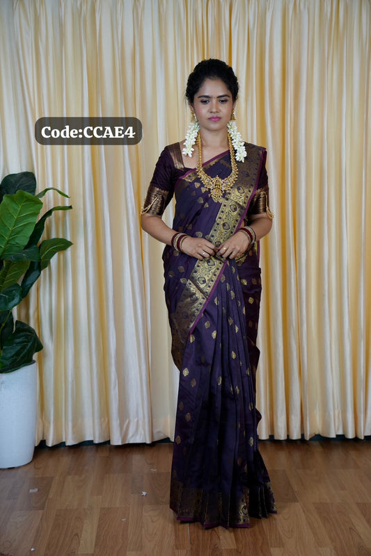 Kanchi semi silk saree🥳