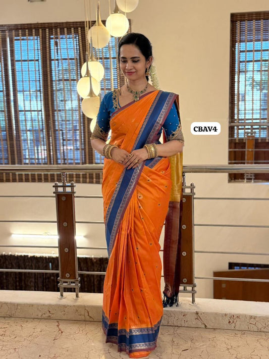 Semi soft silk saree 😍😎📚