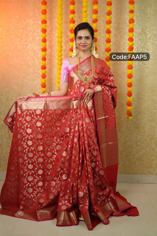 Kanchi semi silk sarees😍📚