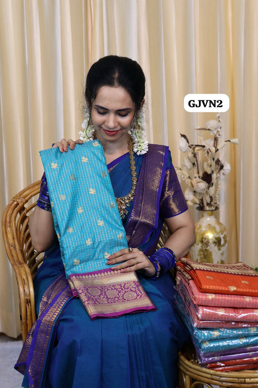 Kanchi Semi silk saree😍😎🥳