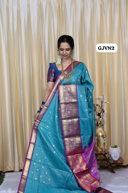 Kanchi Semi silk saree🥳