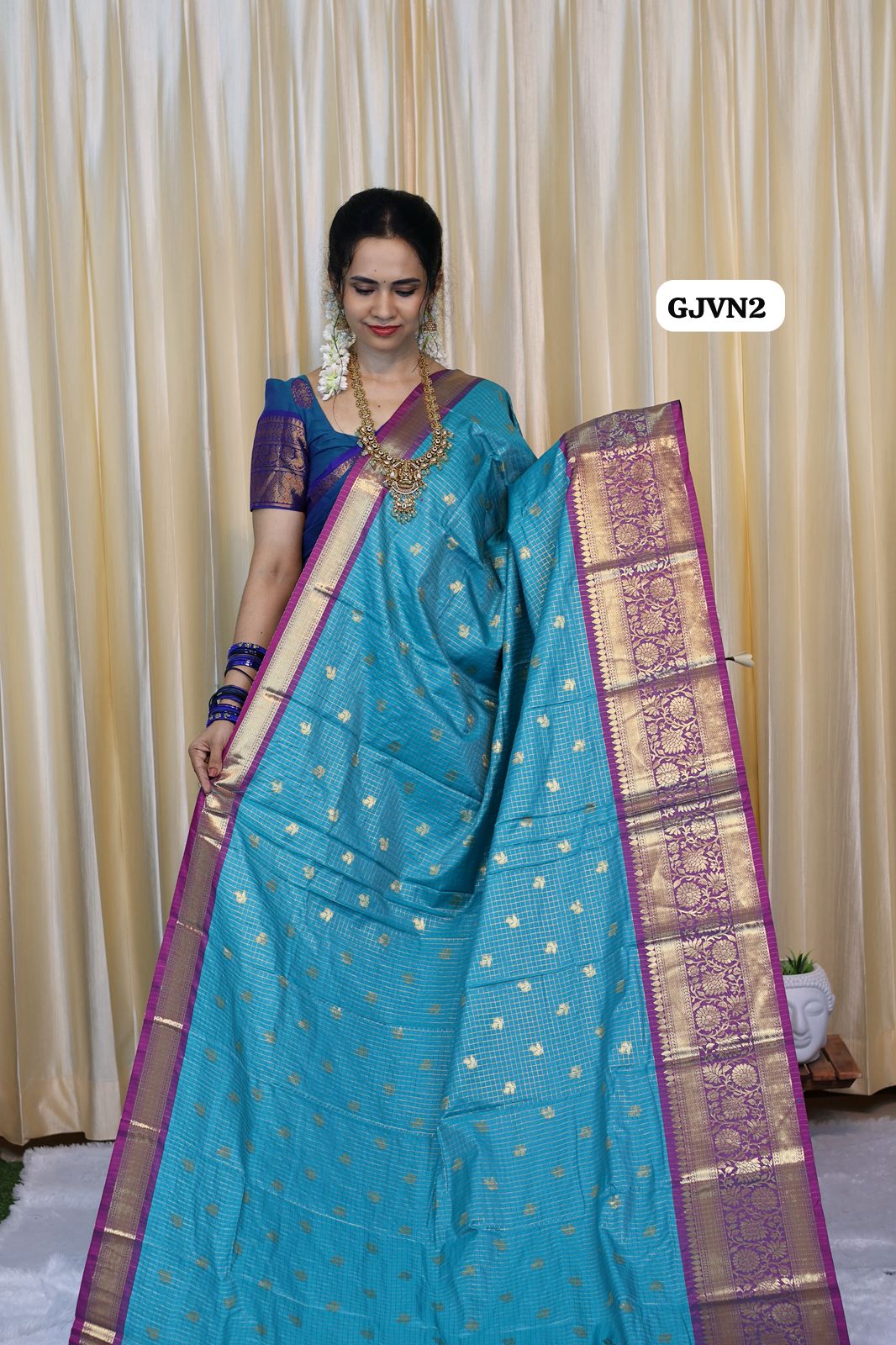 Kanchi Semi silk saree🥳