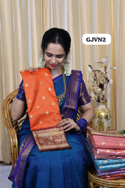 Kanchi Semi silk Saree🥳