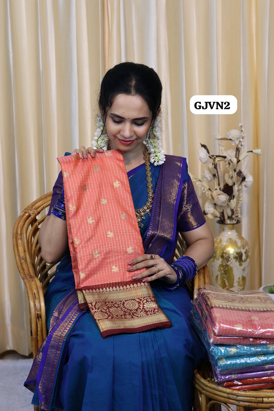 Kanchi Semi silk Saree🥳