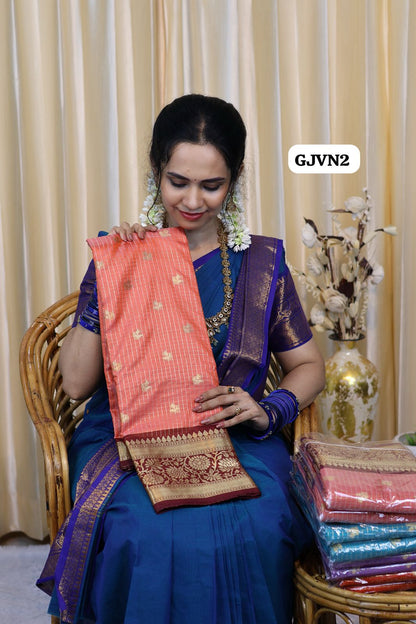 Kanchi Semi silk Saree🥳