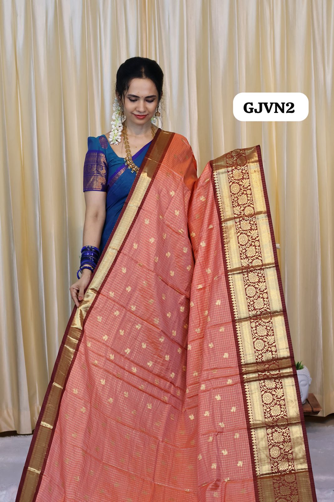 Kanchi Semi silk Saree🥳