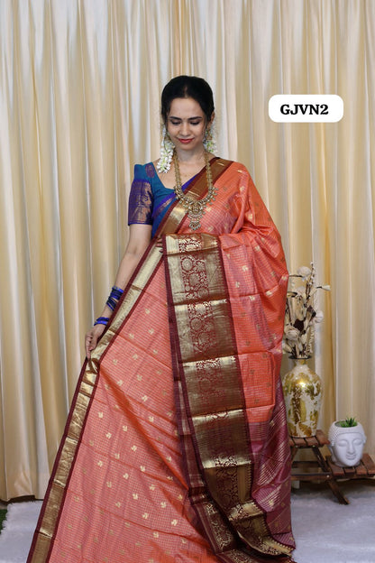 Kanchi Semi silk Saree🥳
